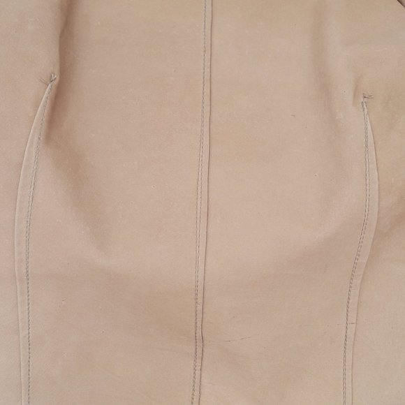 Chico's Leather Foil Jacket - Picture 5 of 5